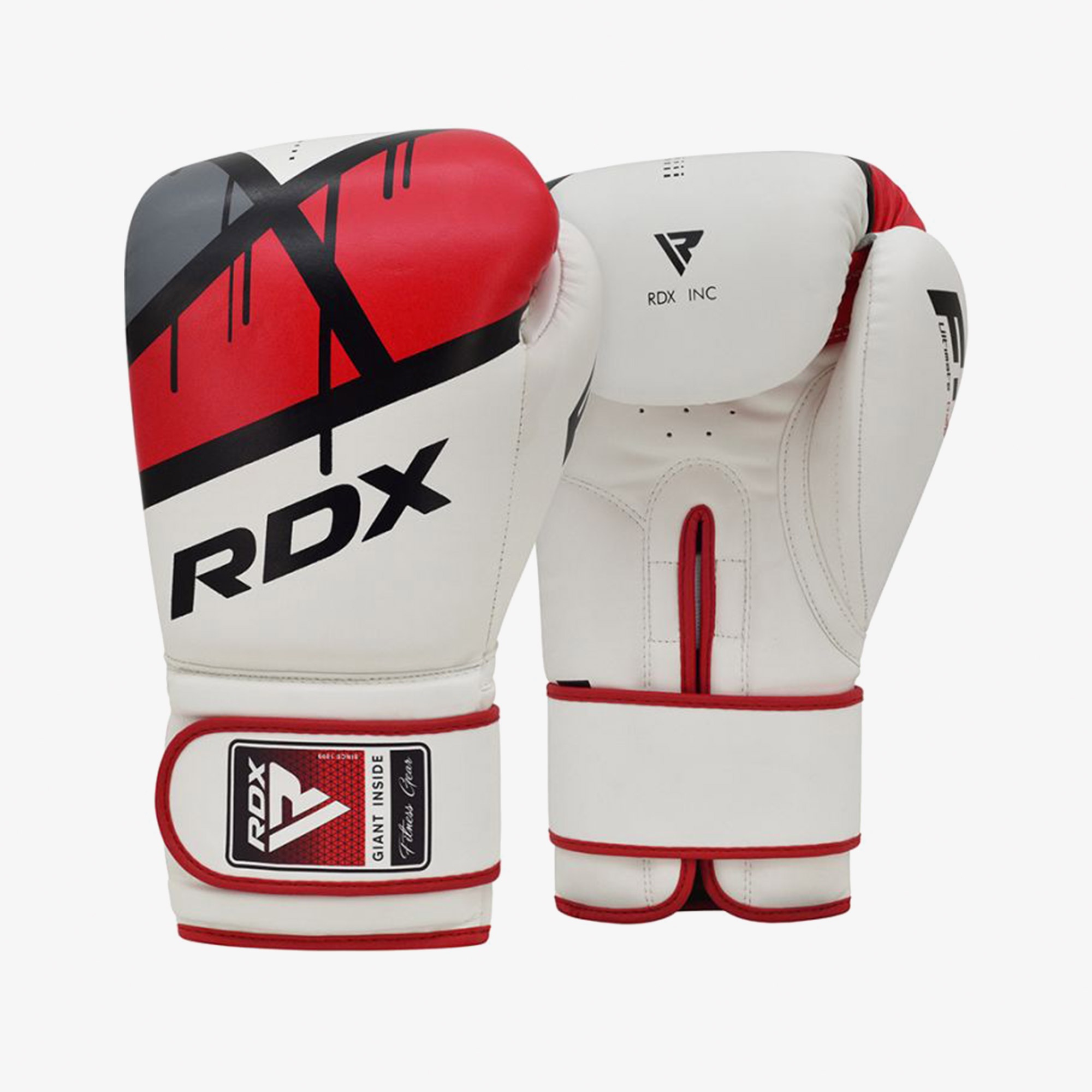 RDX F7 Ego Unisex Beyaz/Kırmızı Boks Eldiveni