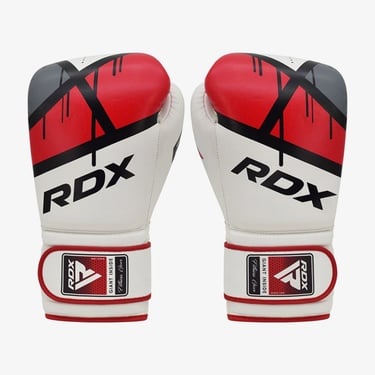  RDX F7 Ego Unisex Beyaz/Kırmızı Boks Eldiveni