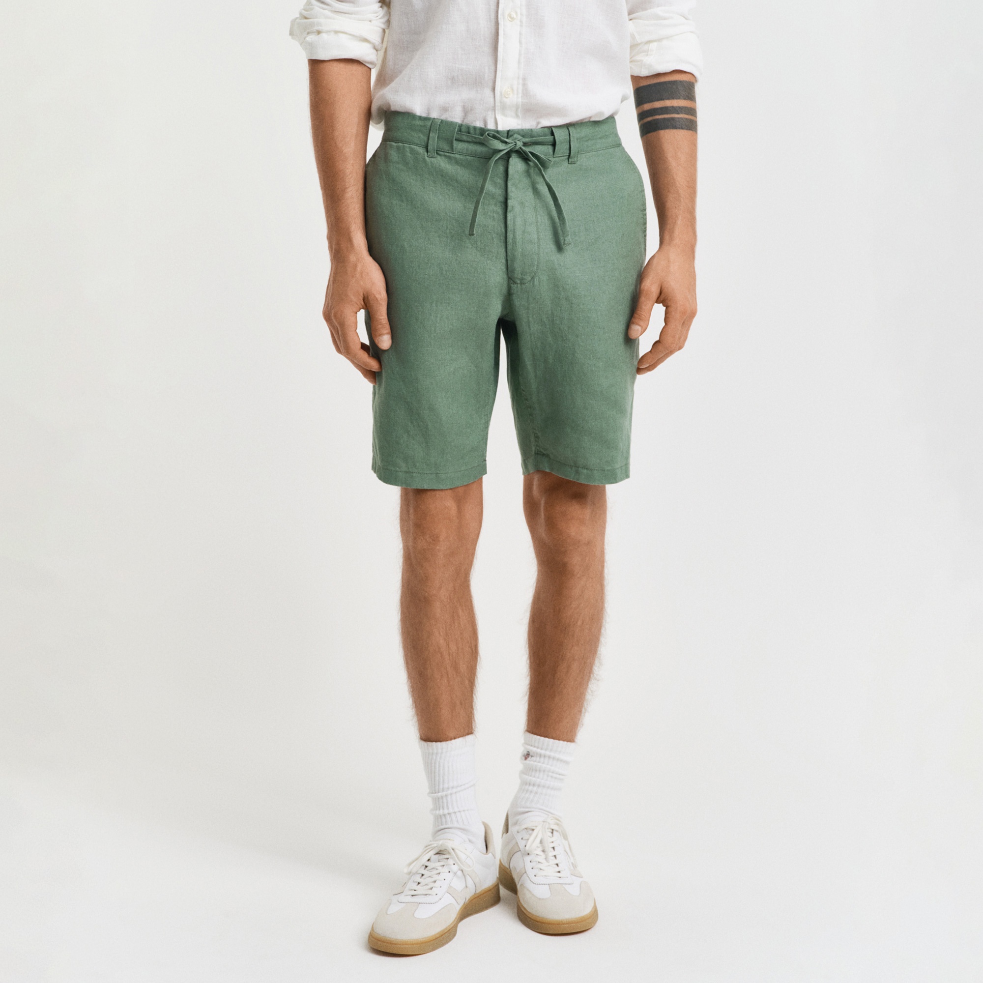 GANT Erkek Yeşil Relaxed Fit Şort