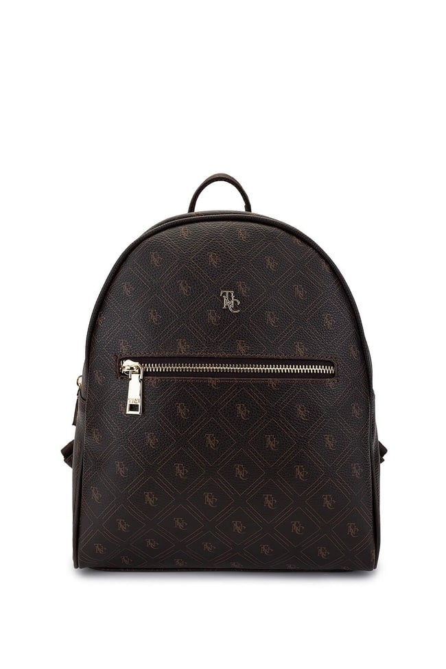  Tamer Tanca Kadın Vegan Kahverengi Sırt Çantası