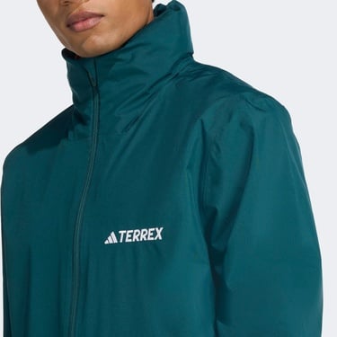  Adidas Mountain Essentials Erkek Yeşil Ceket