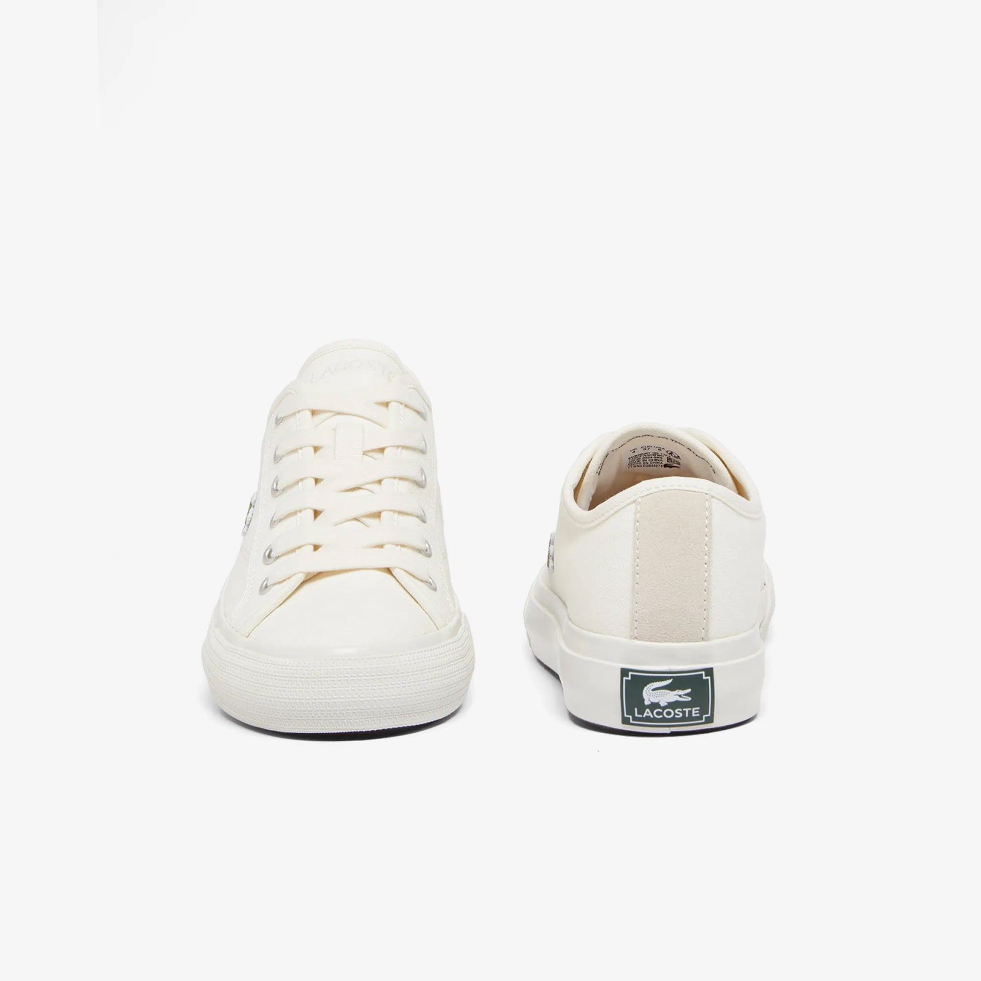 Lacoste Backcourt Kadın Krem Sneaker