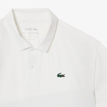  SPORT X Novak Djokovic Erkek Slim Fit Baskılı Beyaz Polo
