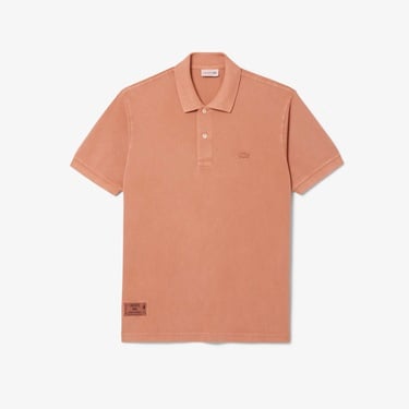  L.12.12 Erkek Classic Fit Kahverengi Polo