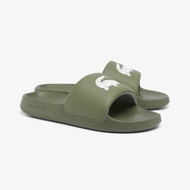  Lacoste Serve Slide 1.0 Erkek Haki Terlik
