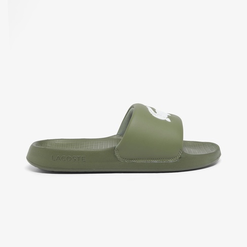  Lacoste Serve Slide 1.0 Erkek Haki Terlik