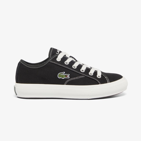  Lacoste Backcourt Kadın Siyah Sneaker