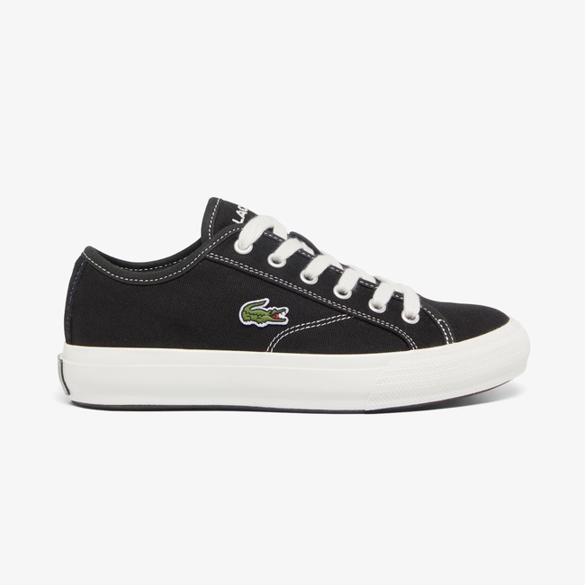  Lacoste Backcourt Kadın Siyah Sneaker