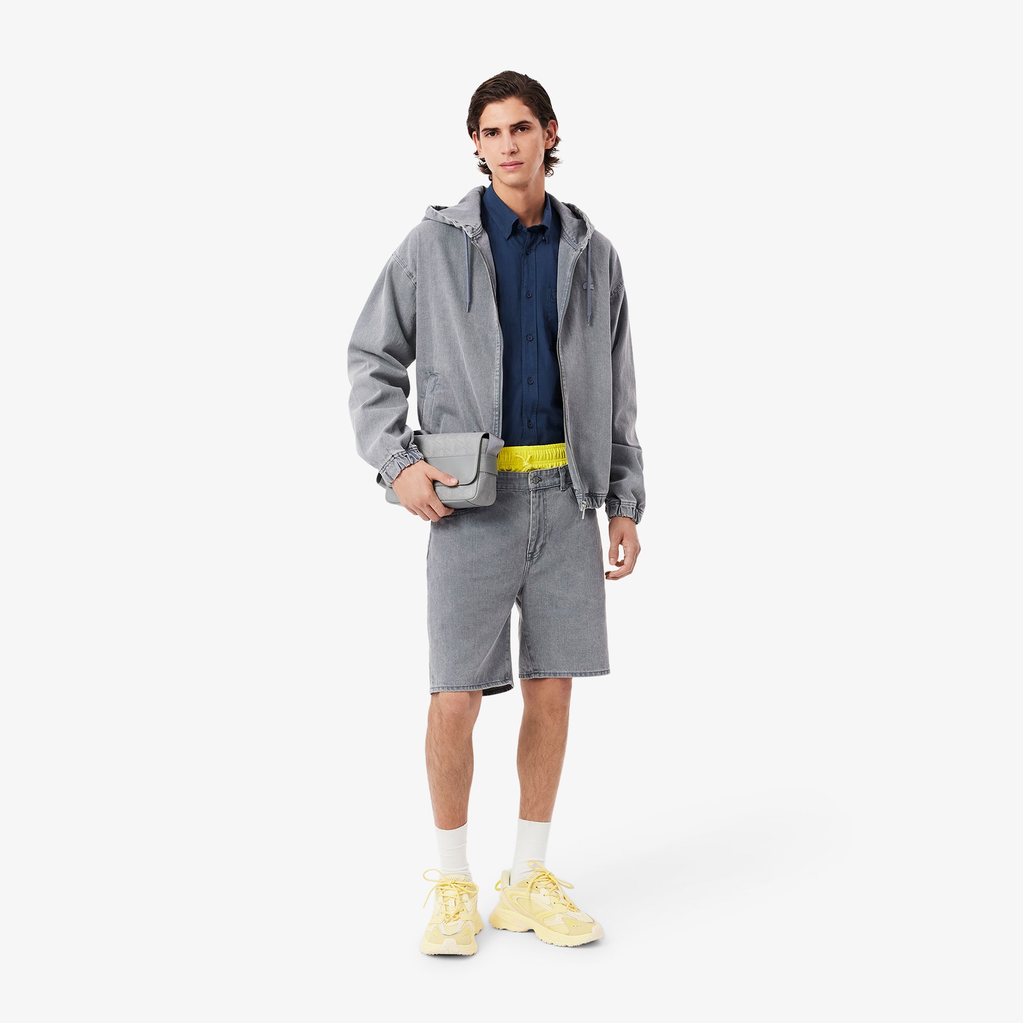 Lacoste Erkek Relaxed Fit Mavi Gömlek