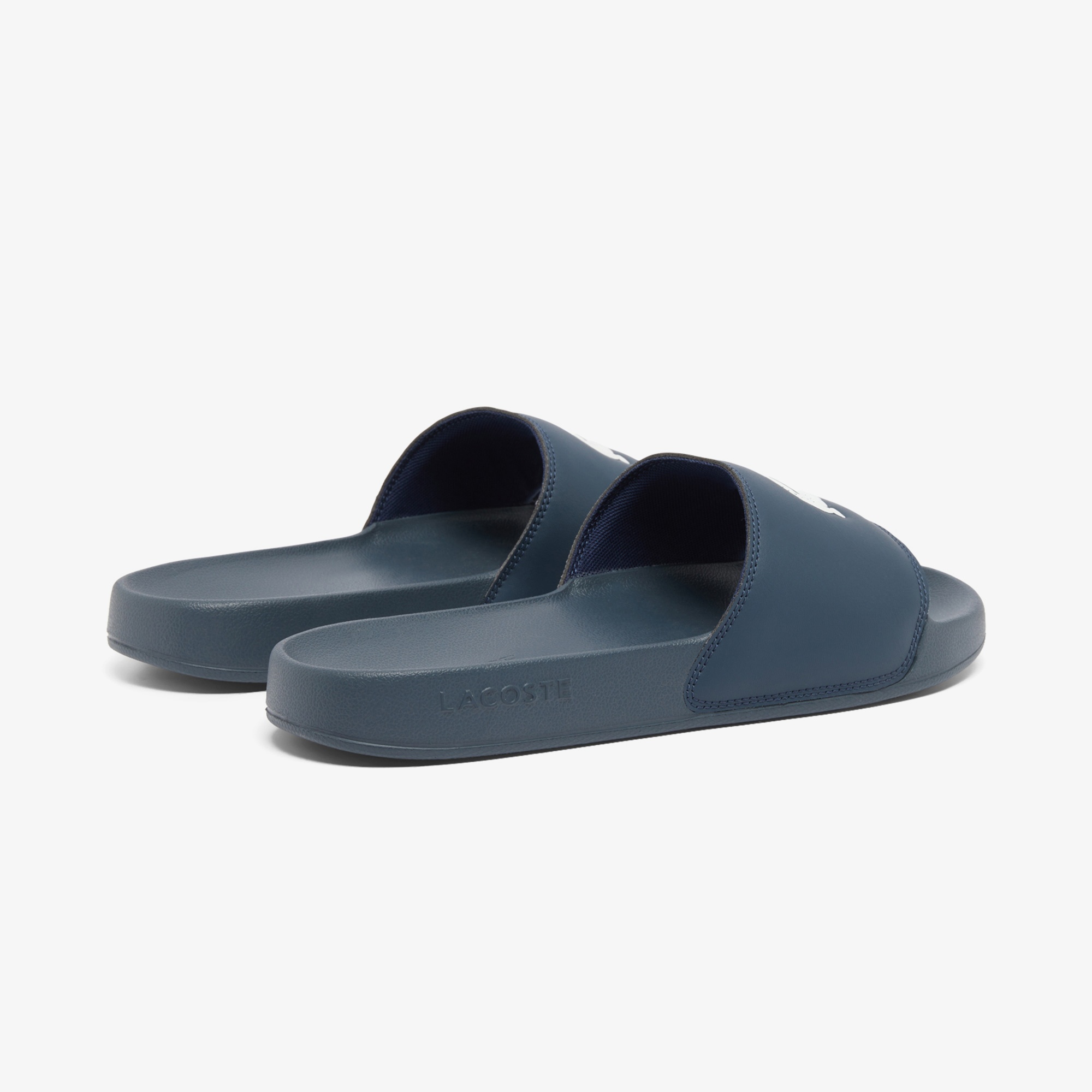 Lacoste Serve Slide Erkek Lacivert Terlik