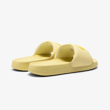  Lacoste Serve Slide Kadın Sarı Terlik