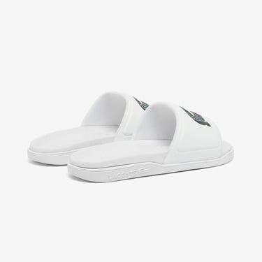  Lacoste Serve Slide Dual Erkek Beyaz Terlik