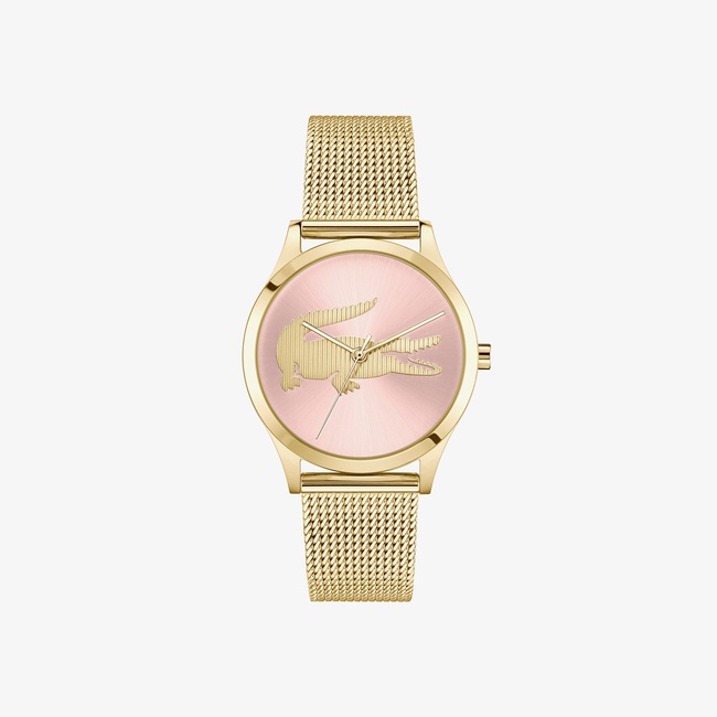  Lacoste Kadın Sarı Saat