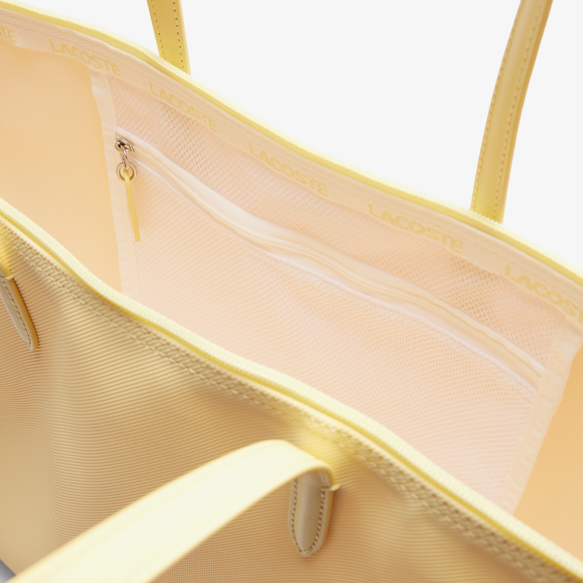 Lacoste Large L.12.12 Kadın Sarı Omuz Çantası
