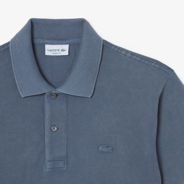  Lacoste L.12.12 Erkek Classic Fit Mavi Polo