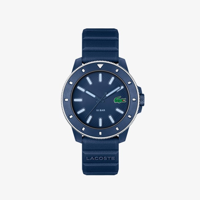  Lacoste Erkek Lacivert Saat