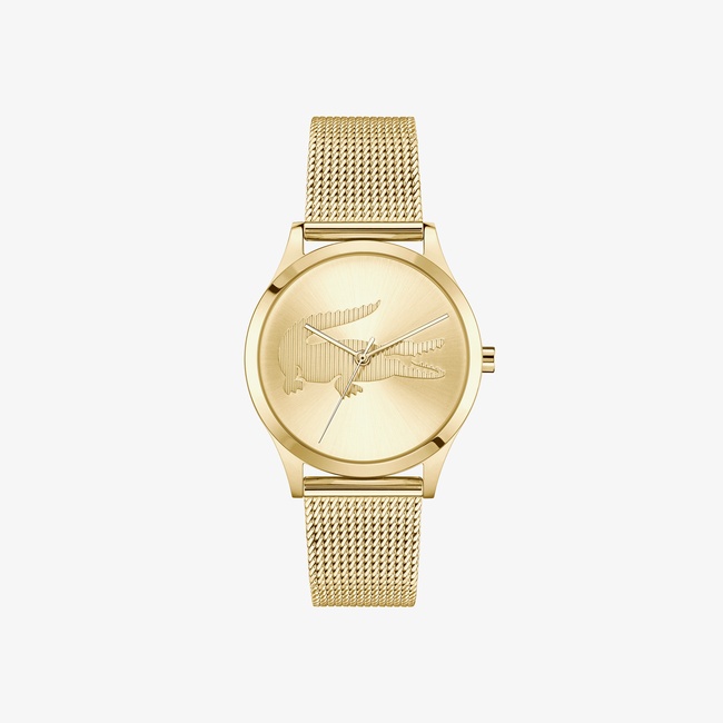  Lacoste Kadın Sarı Saat