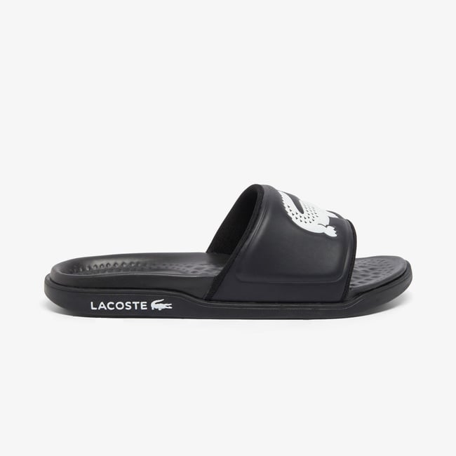  Lacoste Serve Slide Dual Erkek Siyah Terlik