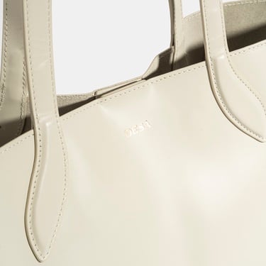  Kadın Beyaz Deri Omuz Çantası