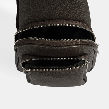  Erkek Kahve Çapraz Postacı Çantası