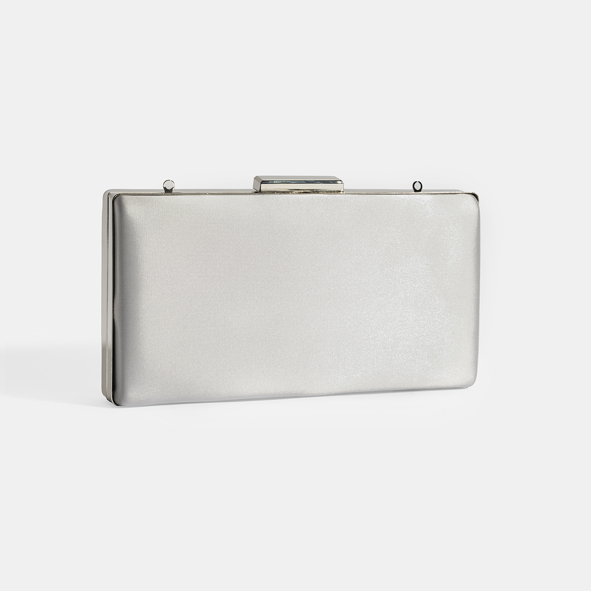 Kadın Gümüş Portföy Gece Çantası