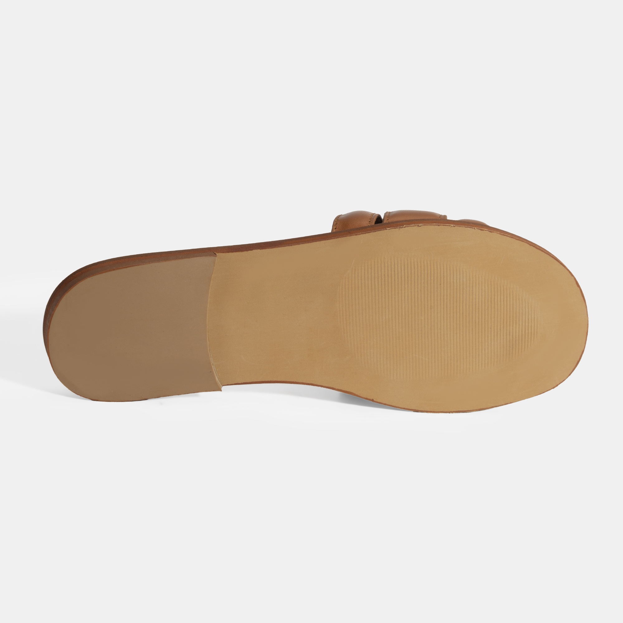 Kadın Taba Deri Terlik