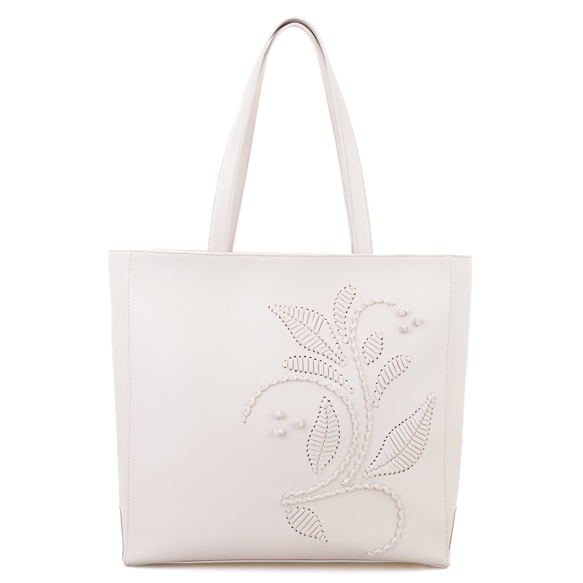 Kadın Bej Deri Omuz Çantası