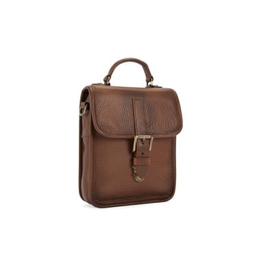  Marcel Kahve Erkek Vintage Deri Postacı Çantası