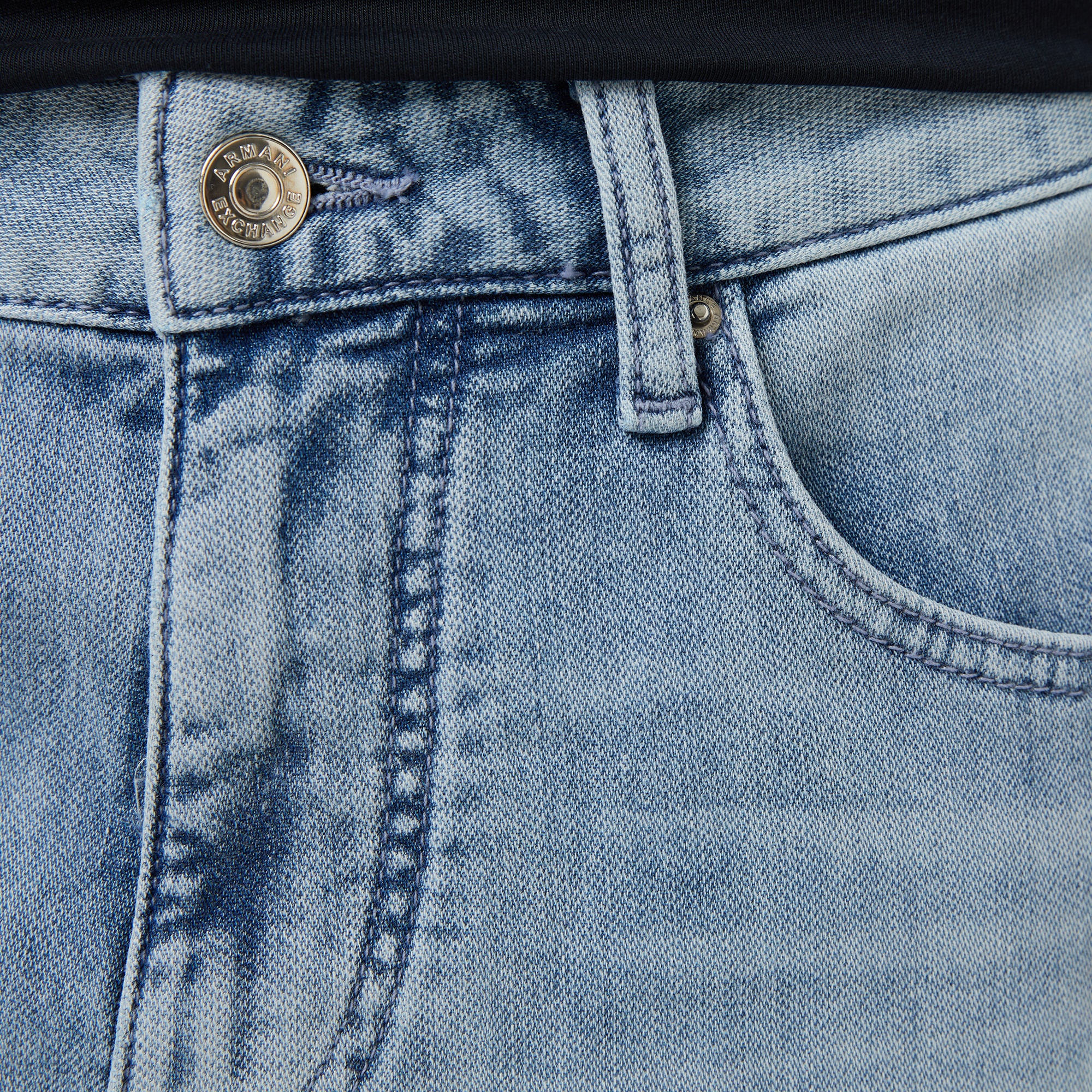 Armani Exchange Erkek Mavi Pantolon