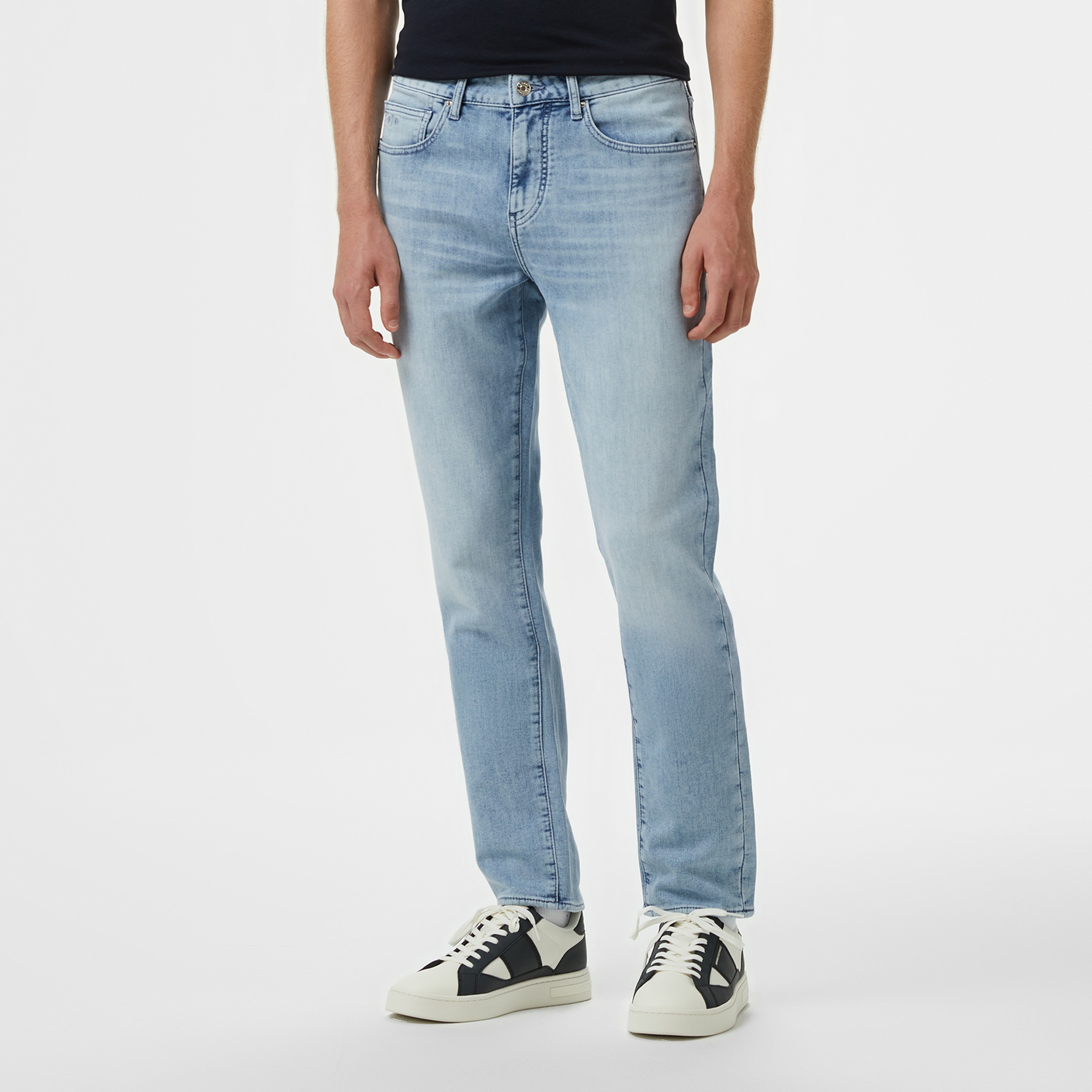 Armani Exchange Erkek Mavi Pantolon