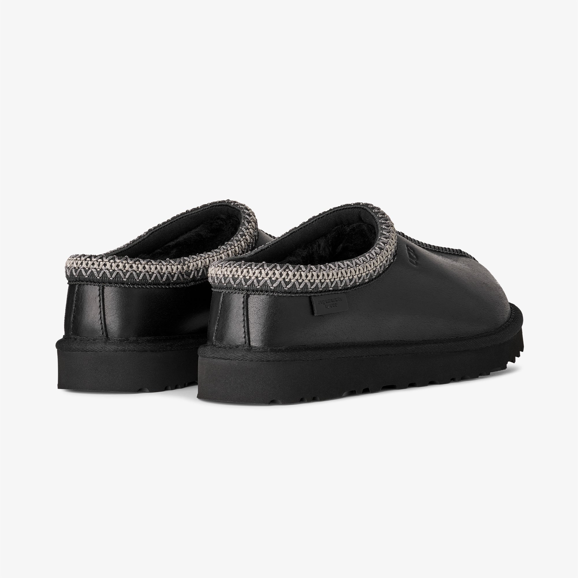 UGG Tasman Leather Regen Kadın Siyah Bot