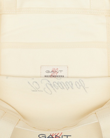  GANT Unisex Krem Tote Çanta
