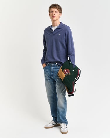  GANT Erkek Mavi Polo Yaka Triko