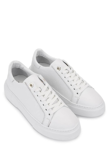  Tamer Tanca Kadın Hakiki Deri Beyaz Sneakers & Spor Ayakkabı
