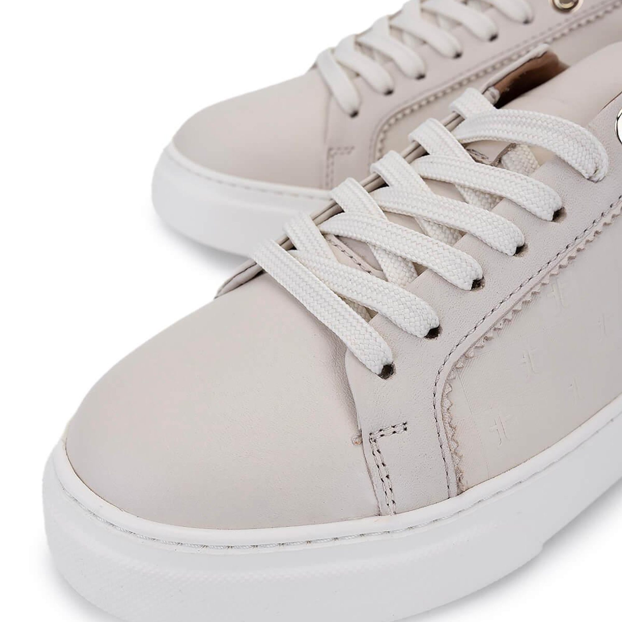 Tamer Tanca Kadın Hakiki Deri Bej Sneakers & Spor Ayakkabı