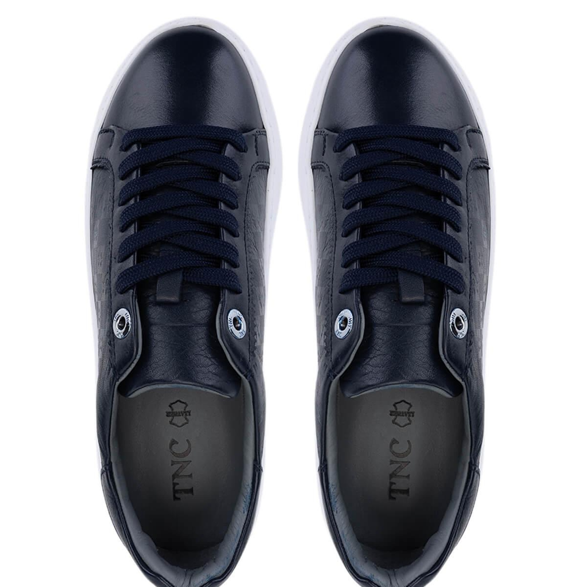 Tamer Tanca Kadın Hakiki Deri Lacivert Sneakers & Spor Ayakkabı