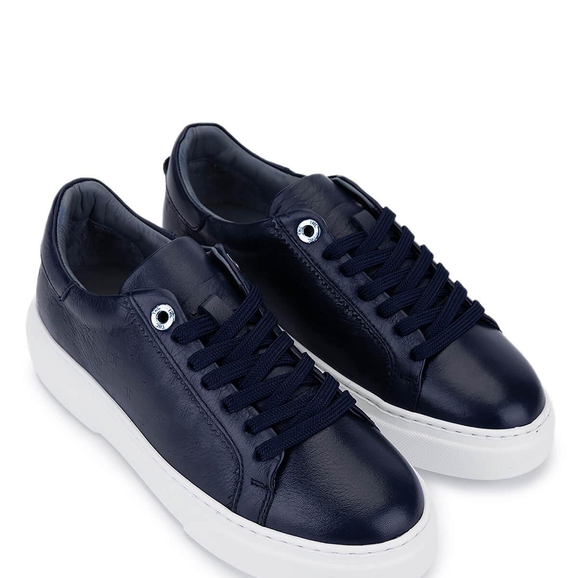 Tamer Tanca Kadın Hakiki Deri Lacivert Sneakers & Spor Ayakkabı