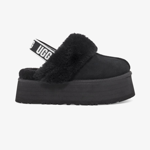  UGG Funkette Kadın Siyah Terlik