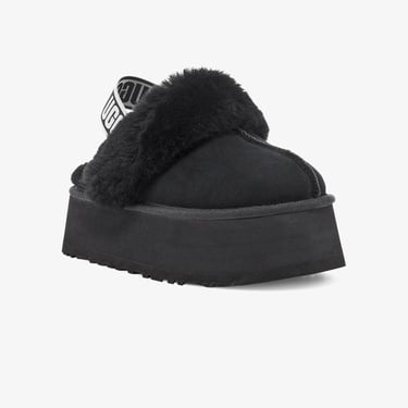  UGG Funkette Kadın Siyah Terlik