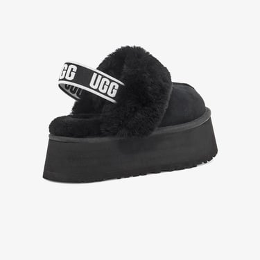  UGG Funkette Kadın Siyah Terlik