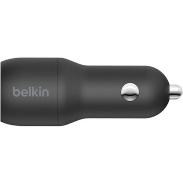  Belkin Çift USB Araç Şarj Cihazı 24 W + USB-C Kablosu (Boost Charge Çift Bağlantı Noktalı Araç Şarjı)