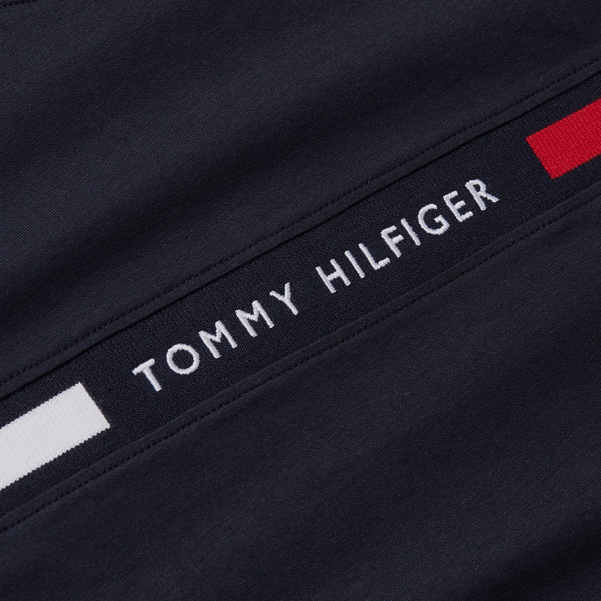 Tommy Hilfiger Brand Love Erkek Lacivert T-Shirt