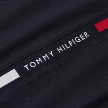  Tommy Hilfiger Chest Insert Erkek Mavi T-Shirt