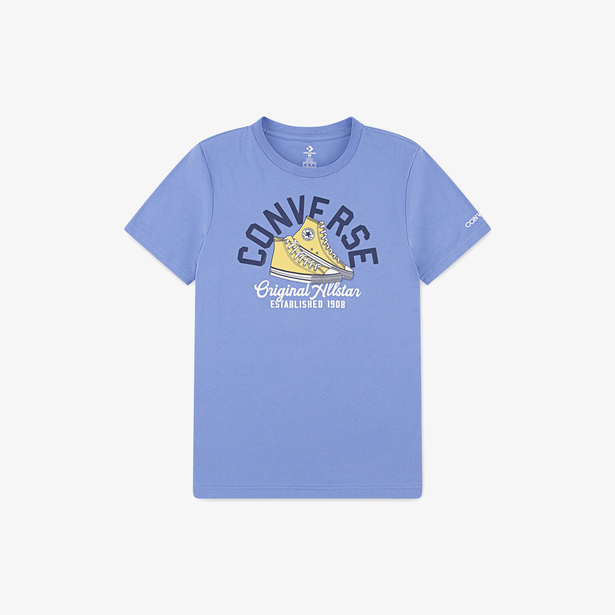 Converse Retro Remix Çocuk Mavi T-Shirt