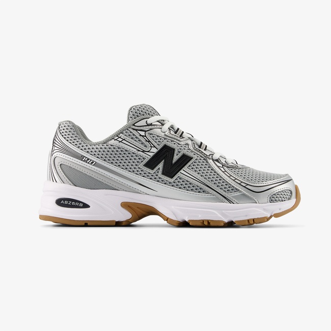  New Balance 740 Unisex Gri Spor Ayakkabı