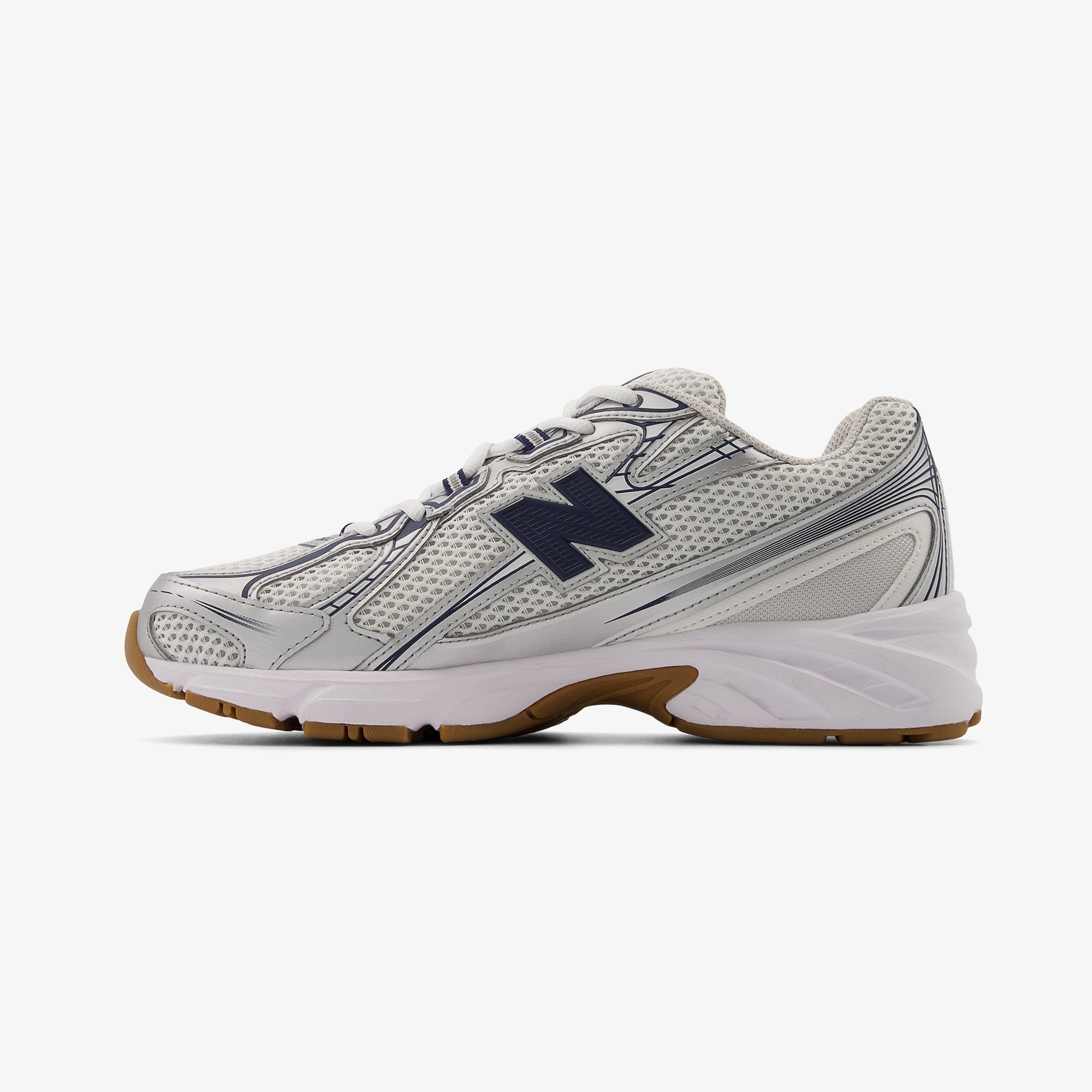New Balance 740 Unisex Gri Spor Ayakkabı
