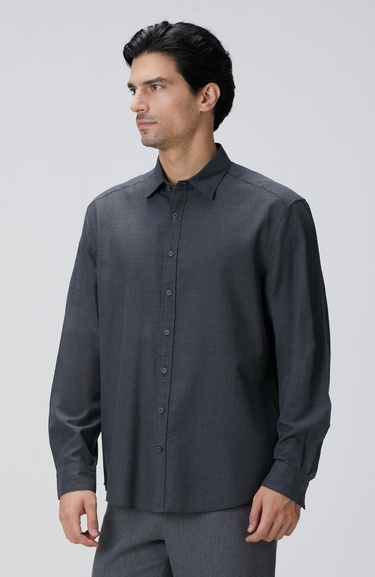  Network Erkek Antrasit Gömlek