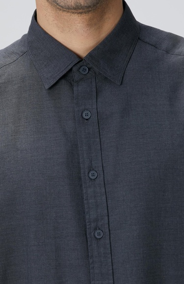  Network Erkek Antrasit Gömlek