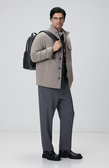  Network Erkek Antrasit Gömlek