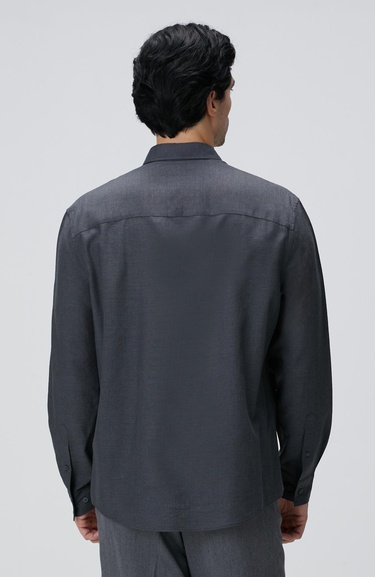  Network Erkek Antrasit Gömlek